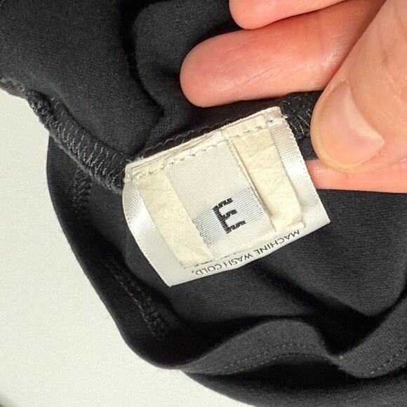 EILEEN FISHER Shirt Top Stretch Rayon Turtleneck Long Sleeve Black Size XS - Picture 10 of 11